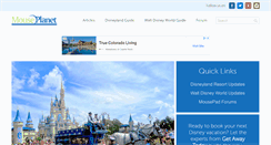 Desktop Screenshot of mouseplanet.com