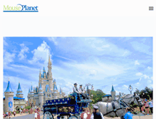 Tablet Screenshot of mouseplanet.com